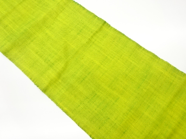 手織り紬織柄名古屋帯